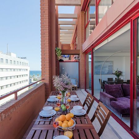 Unique Rentals - Stylish Seafront Duplex Barcellona Esterno foto