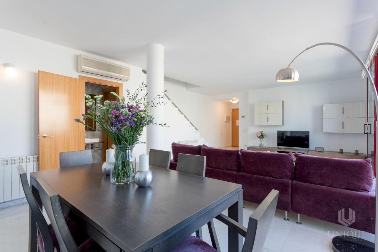 Unique Rentals - Stylish Seafront Duplex Barcellona Esterno foto