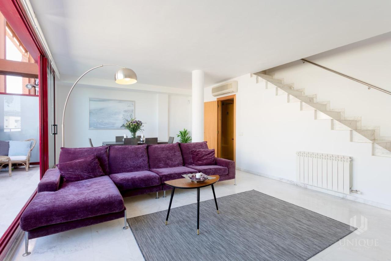 Unique Rentals - Stylish Seafront Duplex Barcellona Esterno foto